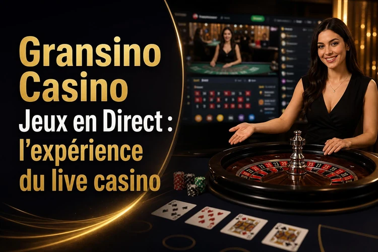 Gransino Casino Jeux en Direct: l'expérience du live casino