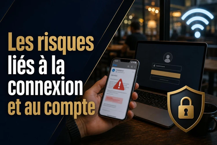 Les risques liés à la connexion et au compte